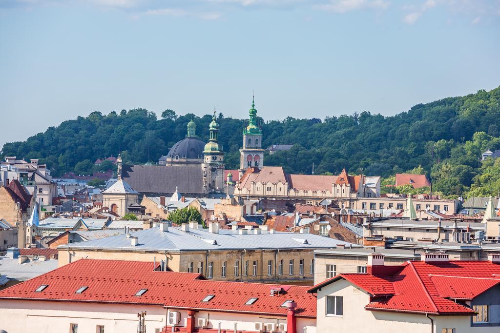 Apartment On Arkhipenka With Panorama View Lviv Extérieur photo